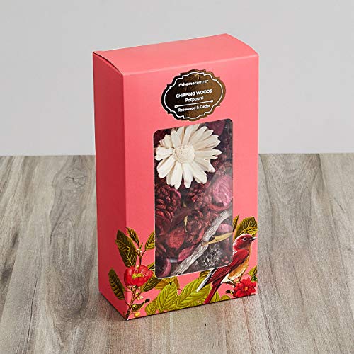 Home Centre Redolance Dried Leaves & Flowers Potpourri Box - Red - Image 5