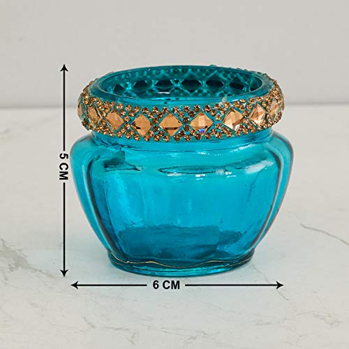 Home Centre Zarin Round T-Light Holders- Set of 6 - Image 2