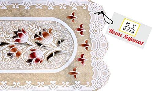 Home Sajawat 3 Seater Sofa Cover Set - Premium Quality Net Fabric Sofa Cover - Image 4