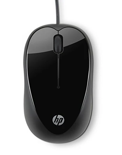 HP X1000 Wired Mouse (Black/Grey) + HP 100 Wired USB Keyboard - Image 3