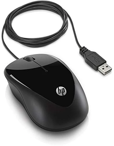 HP X1000 Wired Mouse (Black/Grey) + HP 100 Wired USB Keyboard - Image 6
