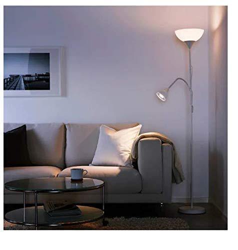 Ikea - Floor uplighter/Reading lamp, White - Image 2