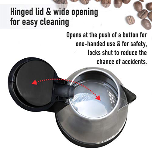 Inalsa Perfecto 1.5-Litre Electric Kettle (Silver/Black) - Image 3