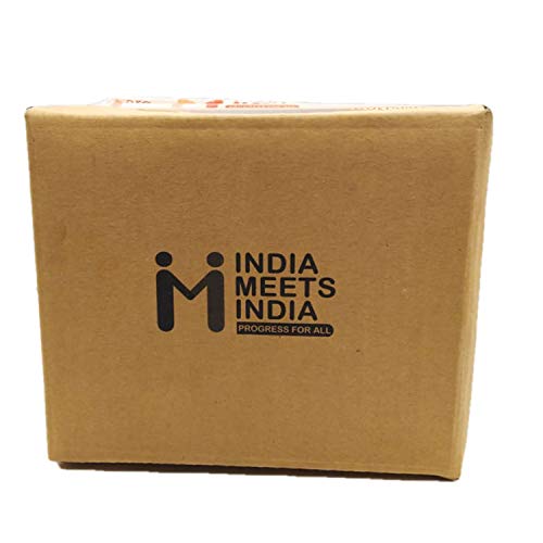 India Meets India Ceramic Flower Vase (6.5 x 3.5 inch, White) - Image 3