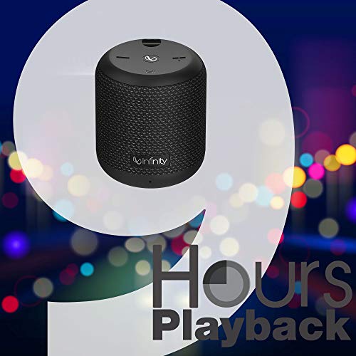 Infinity (JBL) Fuze 100 Deep Bass Dual Equalizer IPX7 Waterproof Portable Wireless Speaker (Charcoal Black) - Image 7