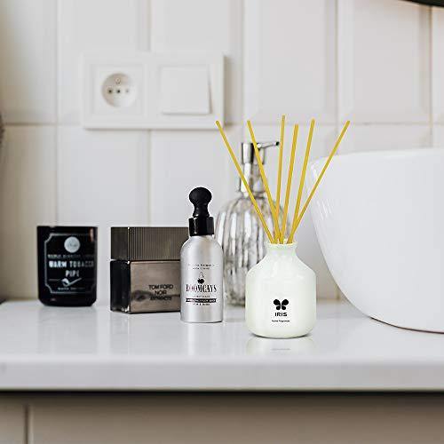 IRIS Reed Diffuser with Ceramic Pot, Lavender, Home Fragrances, Risk Free, Easy to use - Image 4