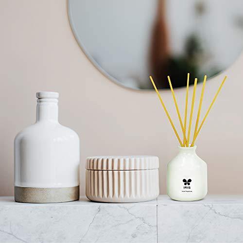 IRIS Reed Diffuser with Ceramic Pot, Lavender, Home Fragrances, Risk Free, Easy to use - Image 8