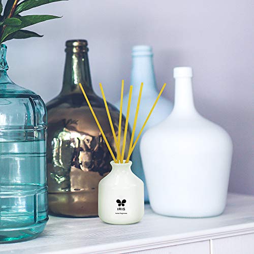 IRIS Reed Diffuser with Ceramic Pot - Lemon Grass - Home Fragrances - Risk-Free - Easy to use - 60 ml - Image 5