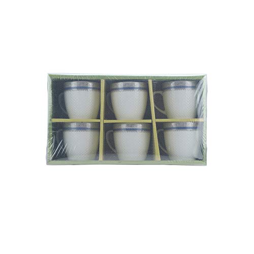 Ivy Tea And Coffee Mug - 6 Pieces, White - Image 2