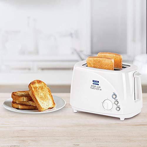 KENT - 16031 700-Watt 2-Slice Pop-up Toaster (White) - Image 4
