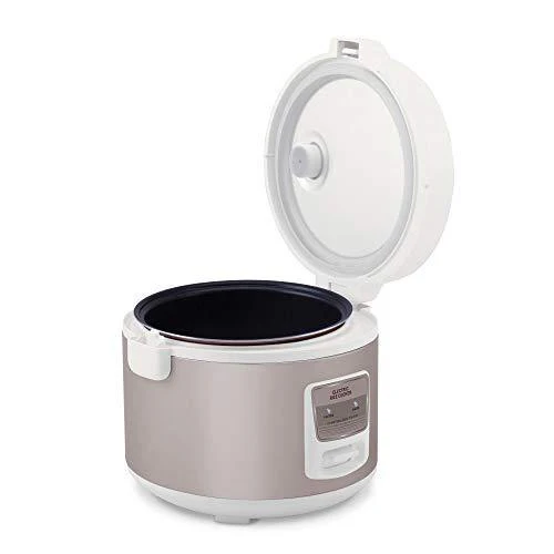KENT Electric Rice Cooker 5-litres 700-Watt (White and Reddish Grey) - Image 4
