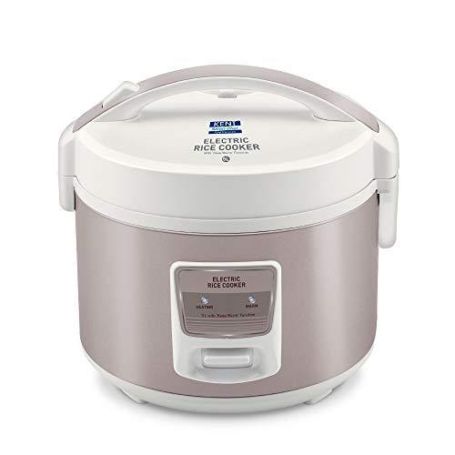 KENT Electric Rice Cooker 5-litres 700-Watt (White and Reddish Grey) - Image 9