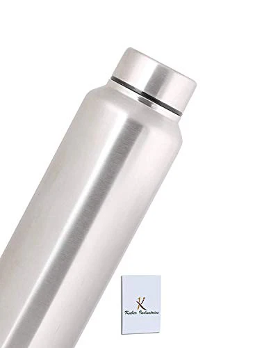 Kuber Industries Stainless Steel 3 Pcs Fridge Water Bottle/Refrigerator Bottle/Thunder(1000 ML)-CTKTC6003 - Image 4