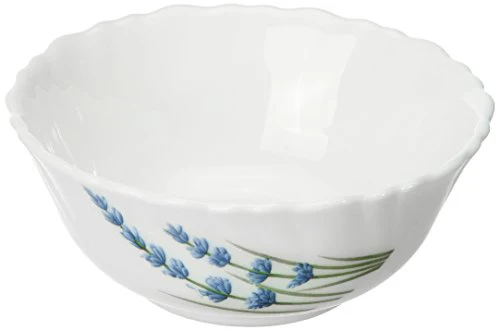 La Opala English Lavender Dinner Set, 20-Pieces, White/Blue/Green - Image 3