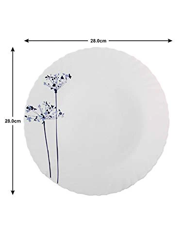 LaOpala Opalware Dinner Set - 35 Pieces, White - Image 8