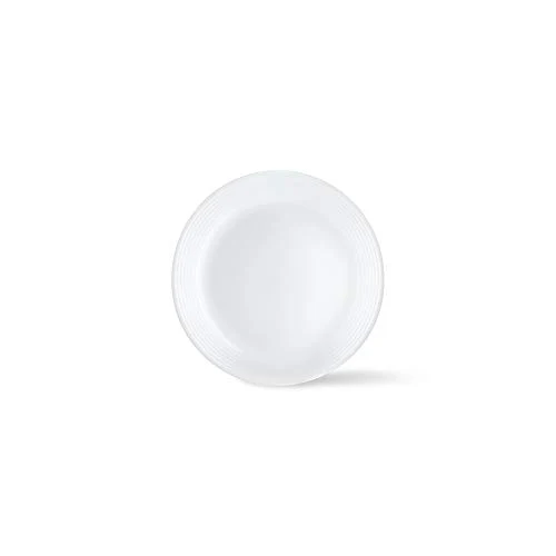 Larah By Borosil Orbit Series Opalware Dinner Set, 19 Pcs, White - Image 4