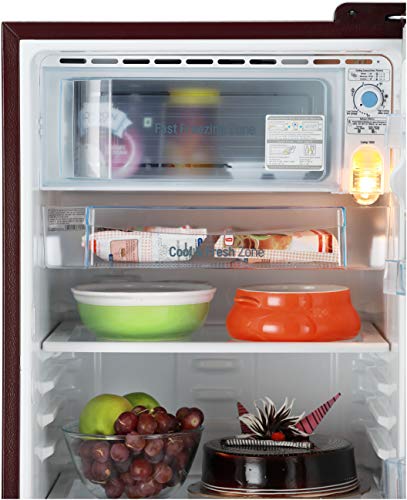LG 190 L 4 Star Inverter Direct-Cool Single Door Refrigerator (GL-B201ASCY, Scarlet Charm) - Image 4