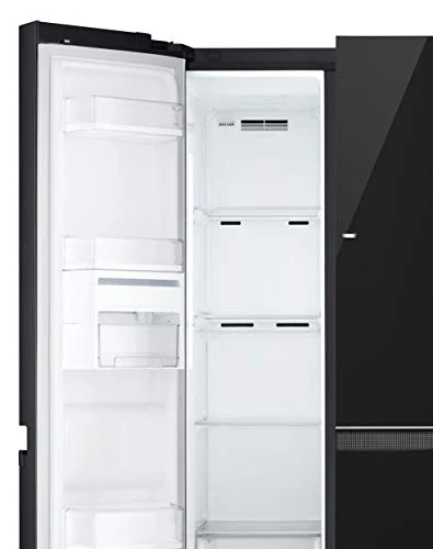 LG 679 L Door-in-Door Inverter linear Side-by-Side Refrigerator (GC-M247UGBM, Black Glass, LG ThinQ) - Image 6