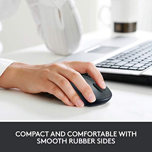 Logitech M235 Wireless Mouse for Windows and Mac - Black/Grey +Logitech K230 Wireless Keyboard - Image 4