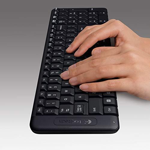 Logitech M235 Wireless Mouse for Windows and Mac - Black/Grey +Logitech K230 Wireless Keyboard - Image 7
