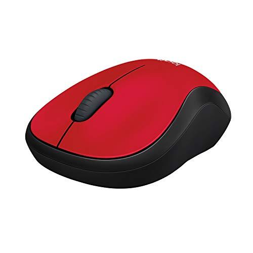 Logitech M235 Wireless Mouse for Windows and Mac with 2.4 GHz Wireless Technology - Red - Image 5