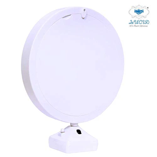 LUCID...We Build Relations Plastic Customized Personal Photo Frame Magic Mirror - White - Image 2
