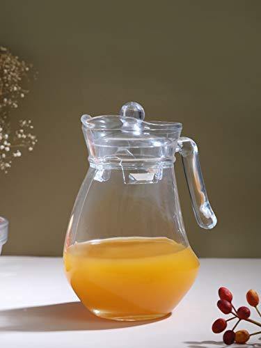 Luminarc White Glass 1300 ml Wavy Jug ( 1 Pc ) - Image 3