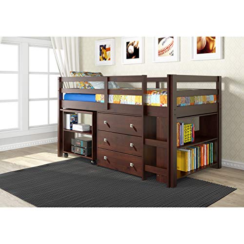 MALINA Bunker Bed with Storage 79x41x43 inches (LxWxH) - Image 2