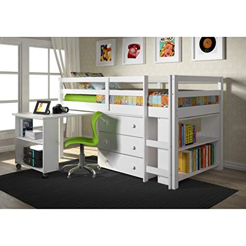 MALINA Bunker Bed with Storage 79x41x43 inches (LxWxH) - Image 5