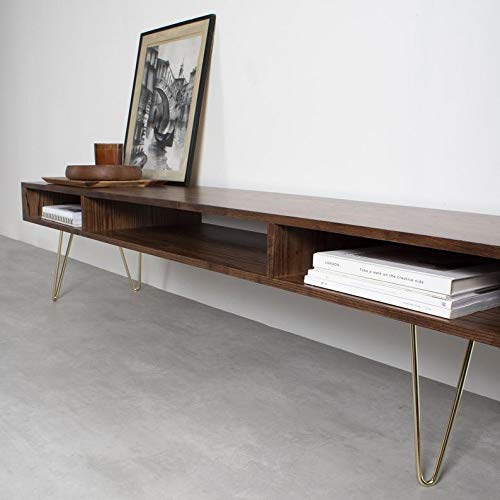METALBUCKS Storage Console Table with Hairpin Leg - Image 3