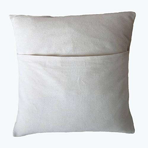 METRO-FASHION Polyester 120 TC Cushion Cover, 16 x 16 Inch, Multicolour, 5 Pieces - Image 3