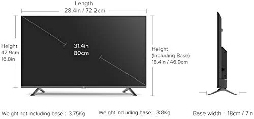 Mi 4A Horizon Edition 80cm (32 inches) HD Ready Android LED TV (Grey) - Image 10