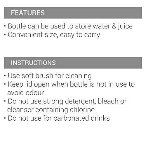 Milton Aqua 1000 Stainless Steel Water Bottle, 930 ml, Silver - Image 4
