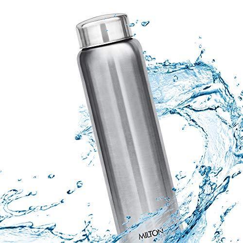 Milton Aqua 1000 Stainless Steel Water Bottle, 930 ml, Silver - Image 5