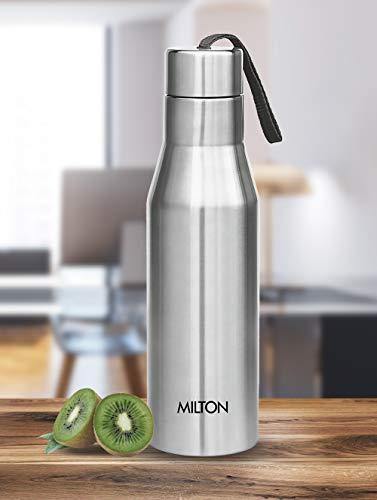 Milton Super 1000 Single Wall Stainless Steel Bottle, 1000 ml, Silver - Image 2