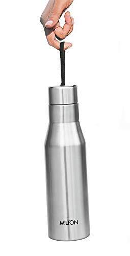 Milton Super 1000 Single Wall Stainless Steel Bottle, 1000 ml, Silver - Image 3
