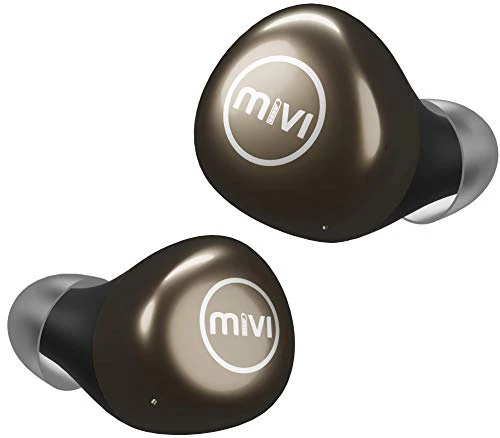 Mivi Duopods M40 True Wireless Bluetooth Earbuds with Studio Sound, Powerful Bass, 24 Hours of Battery and EarPods with Touch Control