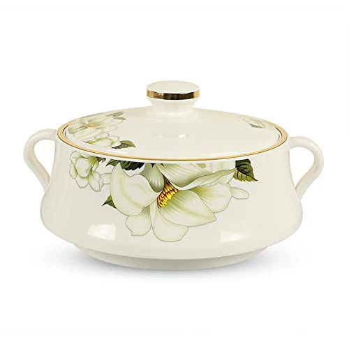 MUCH-MORE Supreme Insulated Casserole 2000 ml, White