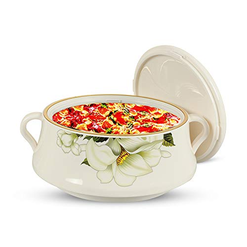 MUCH-MORE Supreme Insulated Casserole 2000 ml, White - Image 2