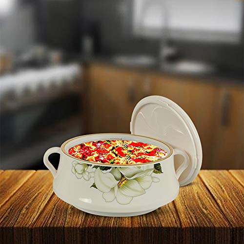 MUCH-MORE Supreme Insulated Casserole 2000 ml, White - Image 5