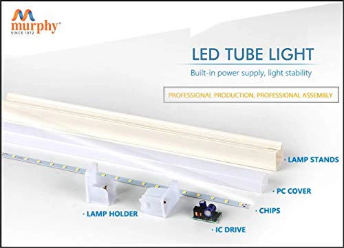 Murphy LED Tube Light 4 Feet 20W Cool White Pack of 3 - Image 6