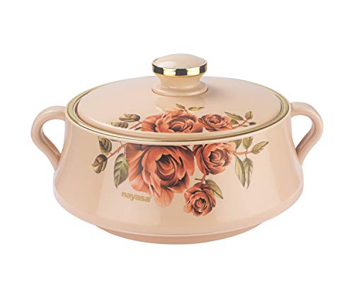 Nayasa Lorenzo Insulated Casserole 2000 ml Beige Color