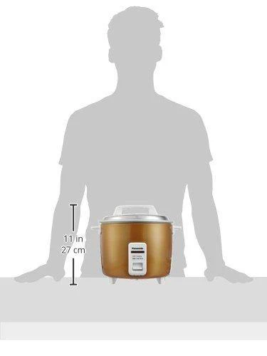 Panasonic SR-W18GH 270-Watt Automatic Cooker Warmer Combo Gift Pack (Gold) - Image 2