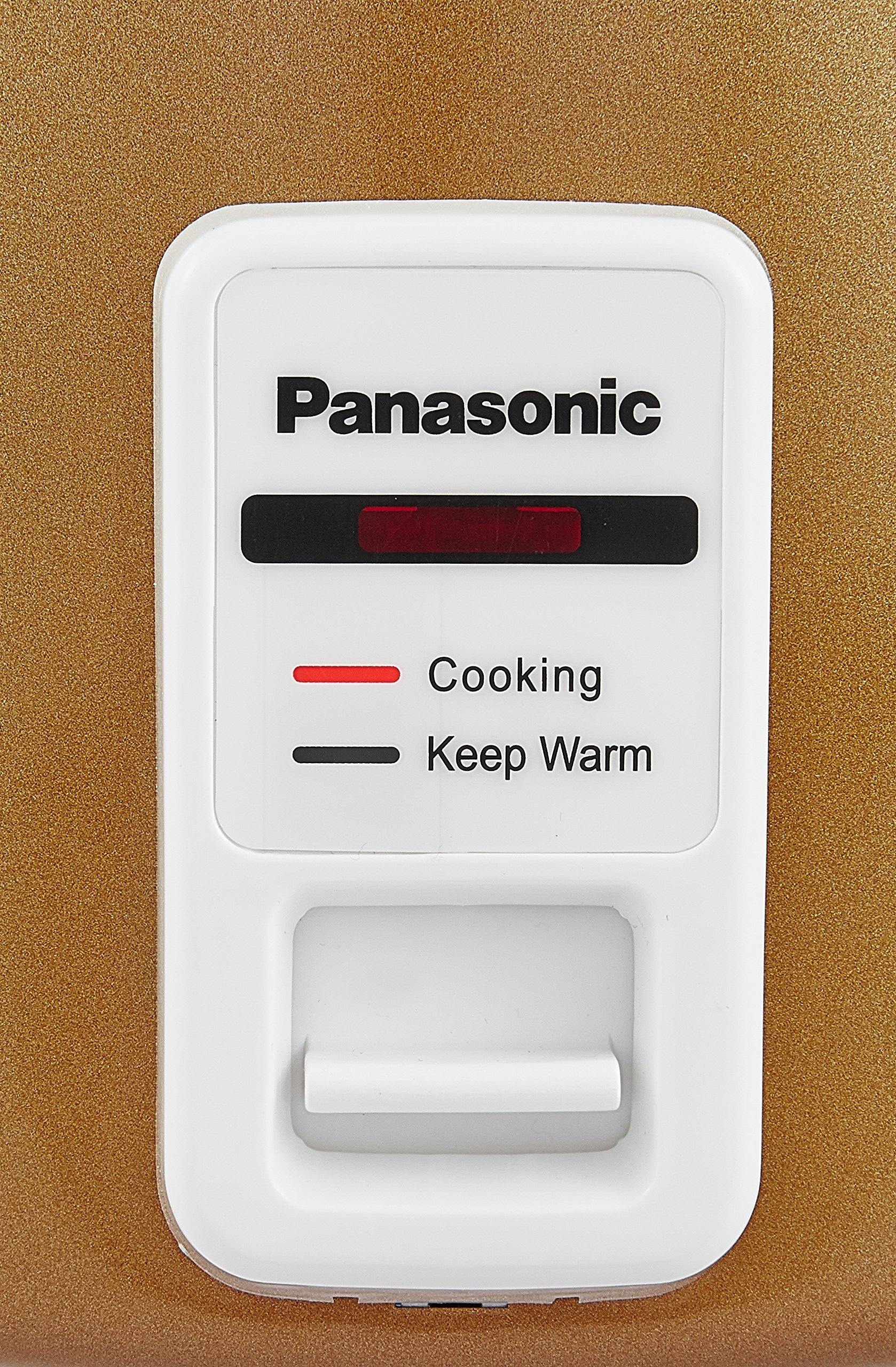 Panasonic SR-W18GH 270-Watt Automatic Cooker Warmer Combo Gift Pack (Gold) - Image 5
