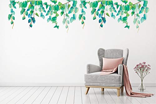 Paper Plane Design Flowers Wall Sticker (PVC Vinyl, 120 cm)