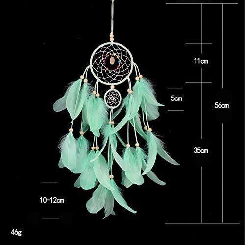 Party Propz Dream Catchers Handmade Feather Crafts Dreamcatchers with Lights for Home,Rooms, Bedroom Wall Hanging Decoration,Wedding Craft Hangings Decor,Decorative Items Girls,Baby,Kids,Women Gifts - Image 5