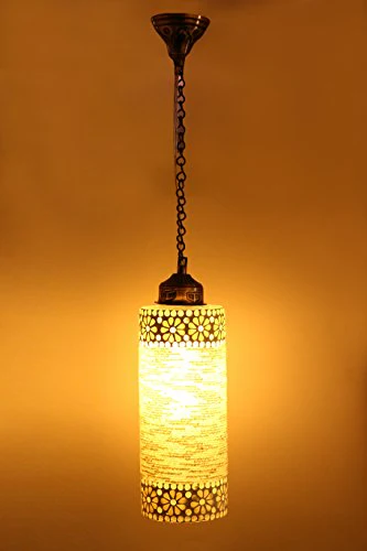 Somil Royal And Stylish Pendent Decorative Hanging Ceiling Lamp Compatible With 5 To 80 Watt LED And Other Bulb, (Round, Multicolor), Set Of 2 - Image 7