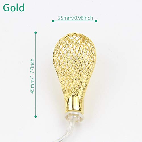 PESCA Decorative String Lights Metal Drop 3 Meter 16 Led Decoration Lights Warm White (Yellow) - Image 6