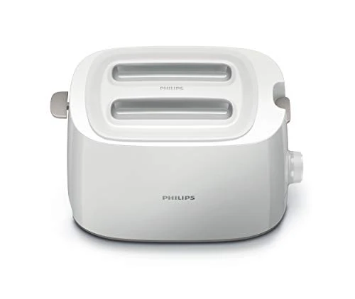 Philips Daily Collection HD2582/00 830-Watt 2-Slice Pop-up Toaster (White) - Image 4