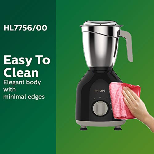Philips HL7756/00 Mixer Grinder, 750W, 3 Jars (Black) - Image 7